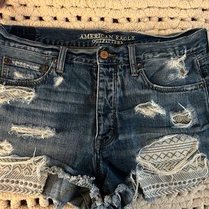 American Eagle jean shorts